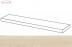 Плитка Italon Рум Вуд Беж ступень угловая правая (33x120)